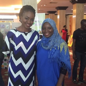 With the beautiful Kate Henshaw